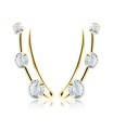 Beautiful CZ Silver Earring EL-201